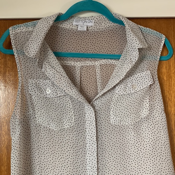 Sheer button down - Picture 3 of 3